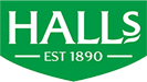 logo HALLS - est 1890